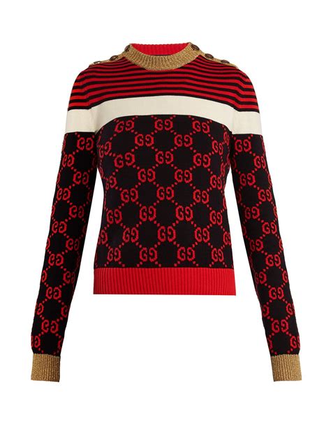 gucci pullover meliert damen|gucci sweaters.